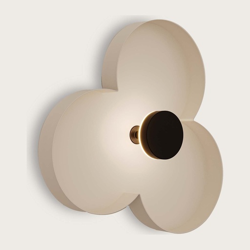 [A1317] Applique Oket – abat-jour blanc mat et diffuseur LED