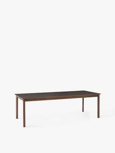 [20930196] Table à rallonge Patch HW2 – noyer & laiton – 240×100 cm