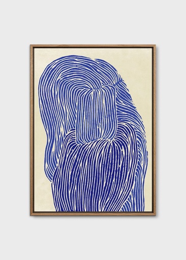 [10655-3] Rebecca hein, deep blue (30x40)
