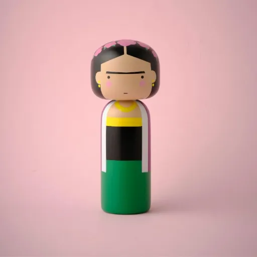 [SI01FRL] Kokeshi frida - 21.5 cm