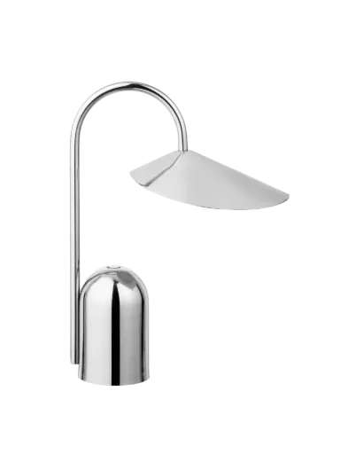 [1104272108] Lampe portable Arum – acier inoxydable – Ø7 H30