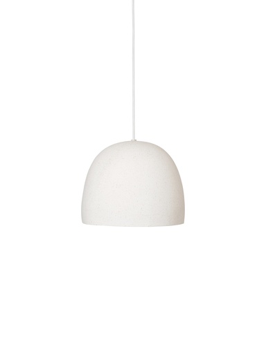 [1104263957] Suspension céramique Speckle – blanche – grande