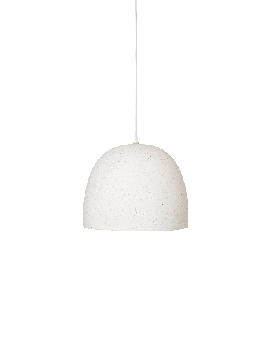 [1104263957] Suspension céramique Speckle – blanche – grande
