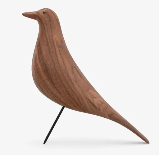[21503105] Eames house bird - noyer foncé - 27,6x8,5x27x8 cm