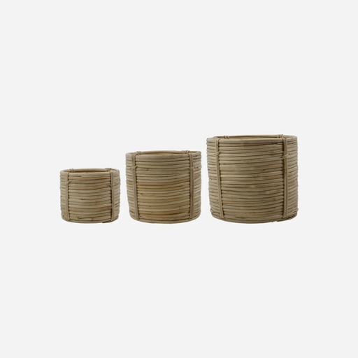 [205738005] Panier HDLinder – naturel – H16,5 x Ø18 cm