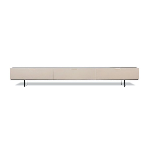 [MKA1943] Meuble TV Wood Grain 250 cm, sable