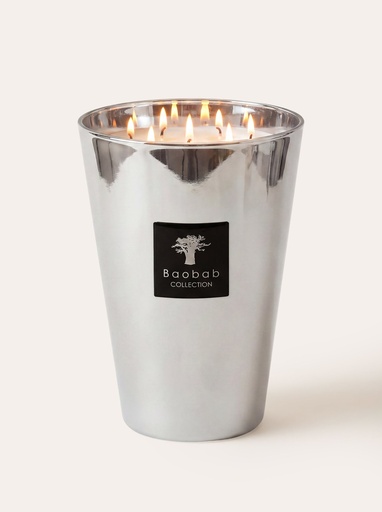 [MAX35PLA] Bougie parfumée Les Exclusives Platinum – Monument 35 cm