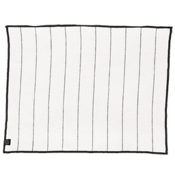 Set / serviette Haomy CALVI II Blanc 35 x 48cm