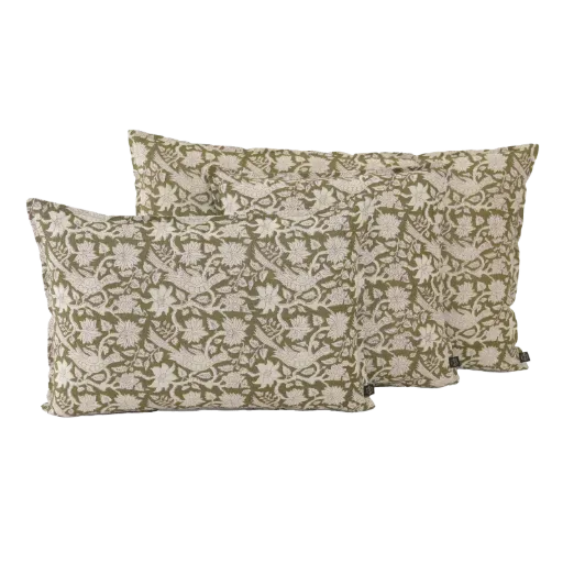 [100548_02_060H] Coussin  Jaipur kaki 40 x 60cm