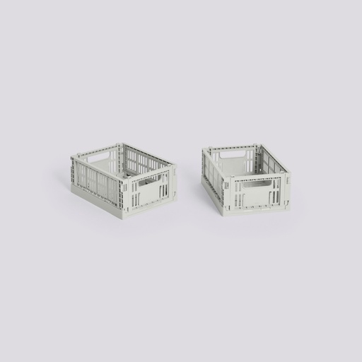 [AE358-A668-AB48] Caisse Colour Crate Mini – lot de 2 – gris
