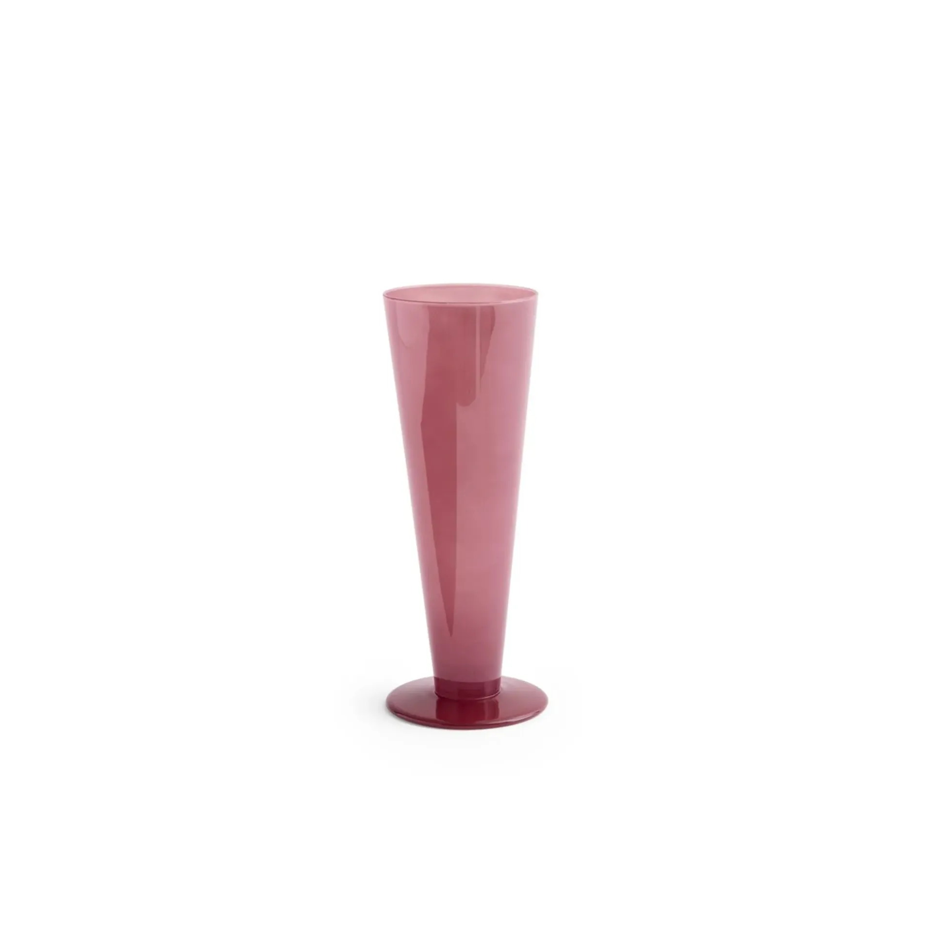 [AF574-A602-AU90] Vase conique  M D8,3 H23 rose moyen