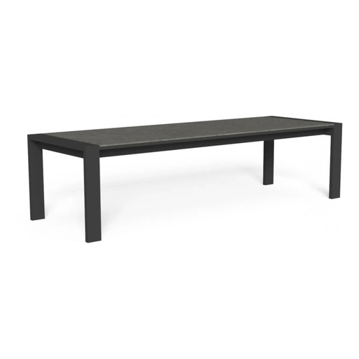 ARGO ALU DINING TABLE Graphite-Grey moon 290X100