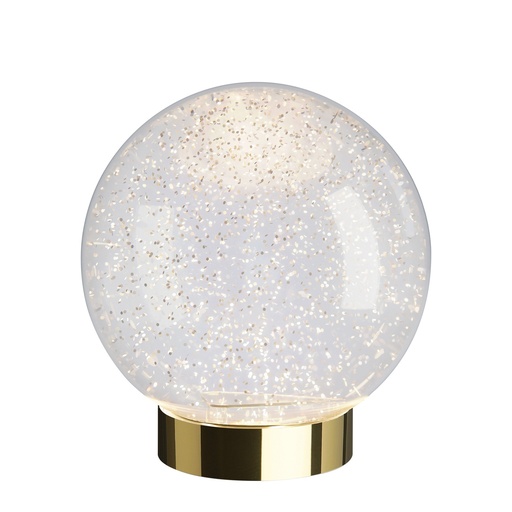 [72449] Glamor - Boule paillettes gold D 18 cm