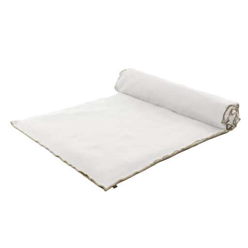 [100546_00_085] Housse d'édredon Haomy seoni blanc 85x250
