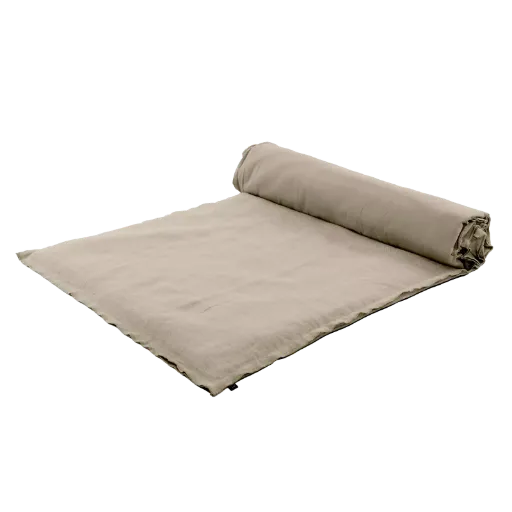 [100546_01_085] Housse d'édredon Haomy seoni naturel 85x250