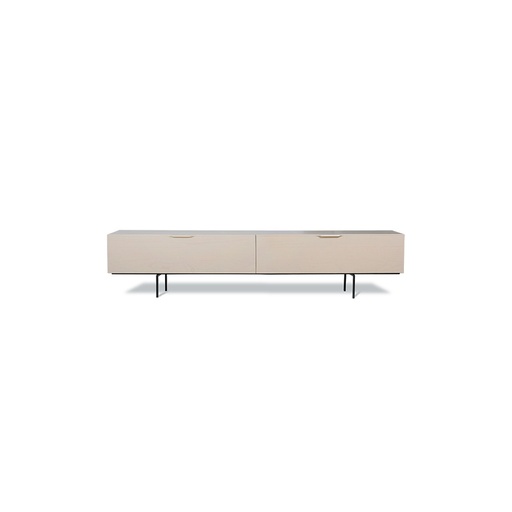 [MKA1944] TV Cabinet wood grain 167 cm - sand