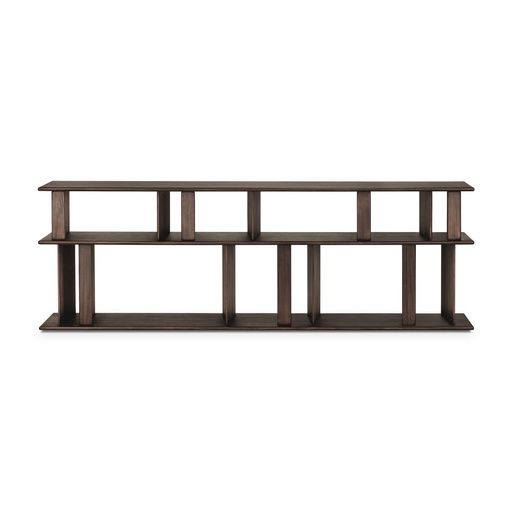 [35177] Console de canapé Block – acajou espresso matte
