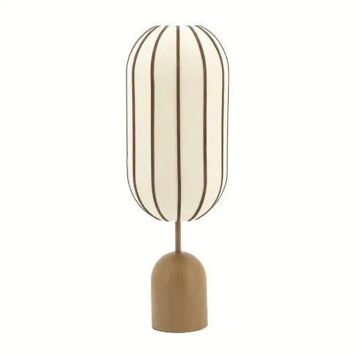 [260279] Lampe Cocoon - brown D27 H79,5