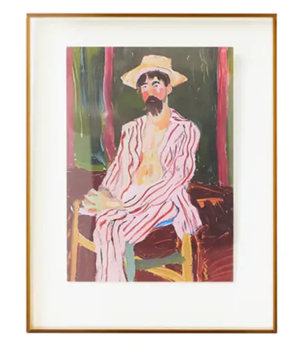 [AVX0007] cadre acrylique Artist olive 29x37