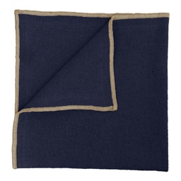 Serviette Haomy corte - encre
