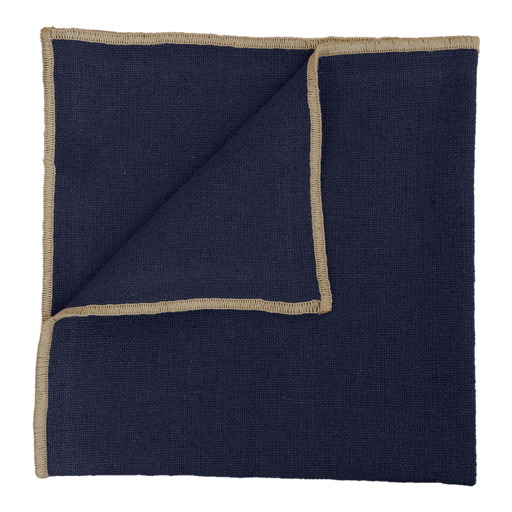 [100121_13_040] Serviette Haomy corte - encre - 40x40cm