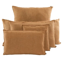 Housse de coussin Haomy California Tabac