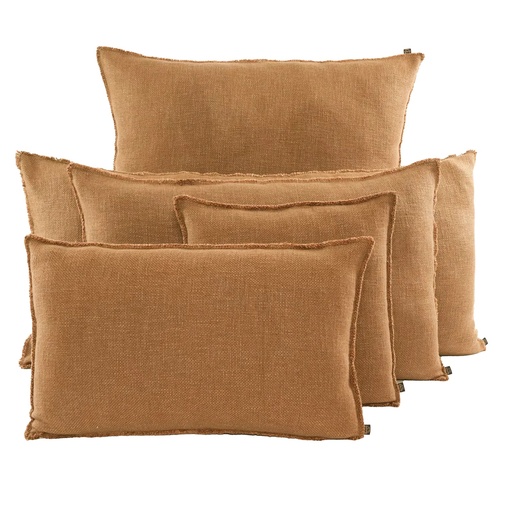 Housse de coussin Haomy California Tabac