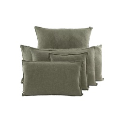 Housse de coussin Haomy California Kaki