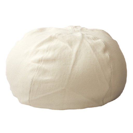 Pouf Bulle Toile Formentera - blanc