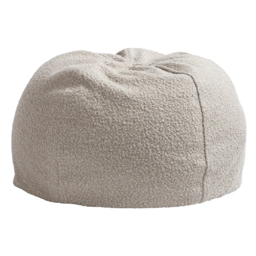 Pouf Bulle Toile Wooly - naturel