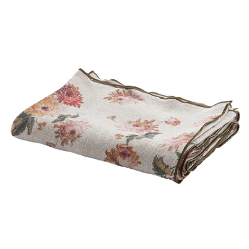 Plaid Vice Versa Lin Wabi-Sabi Imprimé - imperial bouquet