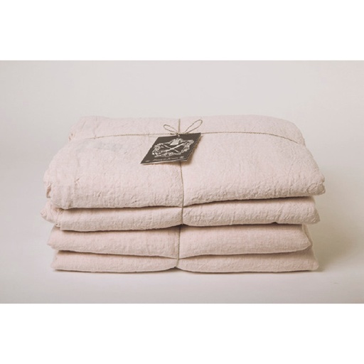 Drap Basic Lin Lavé - biche