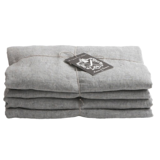 Housse de couette Basic Lin Lavé Shaker - nuage