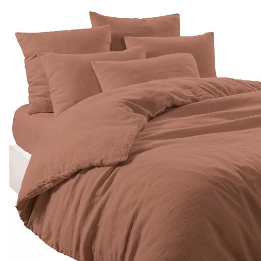 Linge de lit Haomy Leria Mocaccino
