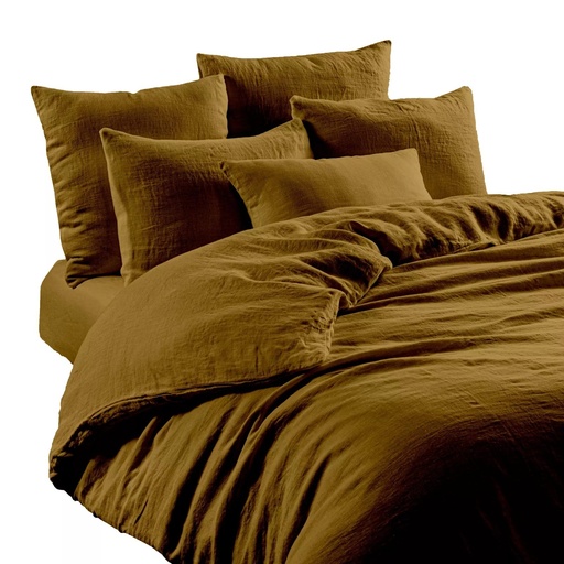 Linge de lit Haomy Leria Gold