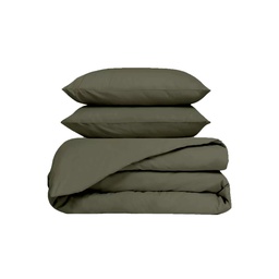 Linge de lit Haomy Venezia Kaki