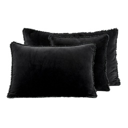 Housse de coussin Haomy Kobe Noir