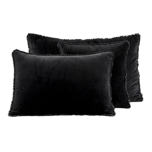 Housse de coussin Haomy Kobe Noir