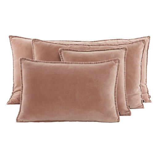 Housse de coussin Haomy Manhattan Mocaccino