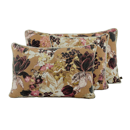 Housse de coussin Haomy Sienne Gold