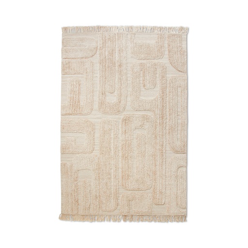 [TRU0003] Tapis tufté, limestone (200×300 cm)