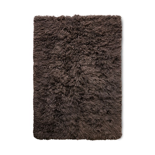 [TTK3121] Tapis Fluffy, expresso (200×300 cm)