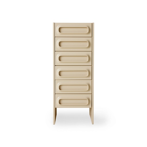 [MKA2014] Cabinet à tiroirs Space, crème
