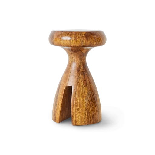 [MSK3713] Tabouret bois, châtaigne