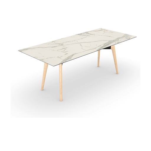 Table Lewood rectangulaire en céramique