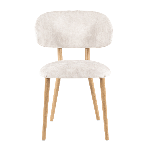 Chaise Toro – piètement bois, avec accoudoirs