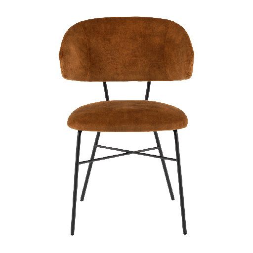 Chaise Toro – piètement métal, avec accoudoirs