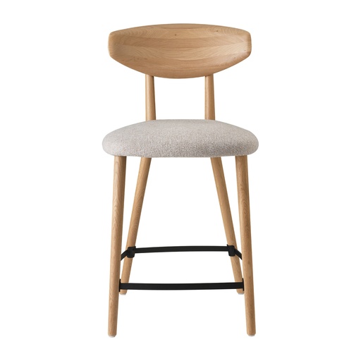 Chaise haute et tabouret de bar Toro Wood – dossier bois massif