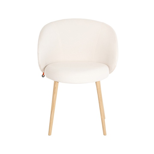 Chaise Neo – piètement bois, avec accoudoirs