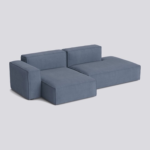 Canapé Mags Soft déhoussable 2,5 places – accoudoirs bas, méridienne